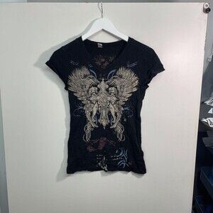 Grunge Stretch Top Measurements Waist 20 E 1